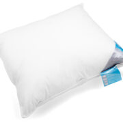 Vandyck blauw label kussen