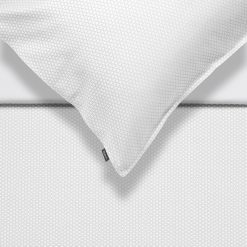 Vandyck katoensatijnen kussensloop PURITY 80 white